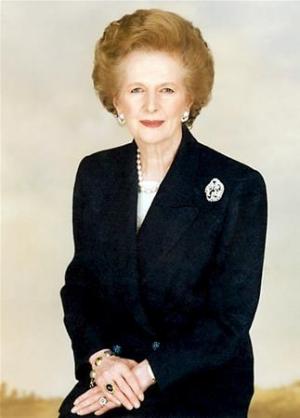 Baroness Margaret Thatcher