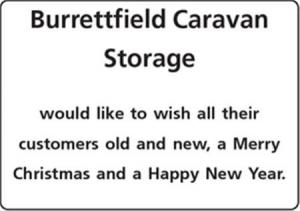 Burrettfield Caravan Storage